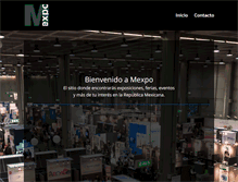 Tablet Screenshot of mexpo.com.mx